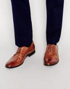 Standard Fortyfive Leather Derby Shoes - Tan