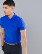 Asos 4505 Golf Polo With Quick Dry In Blue - Blue