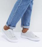 Asos Design Devlin Lace Up Sneakers-gray
