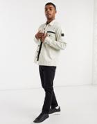 Boss Lovel Lightweight Jacket In Stone-neutral