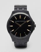 Armani Exchange Ax2144 Stainless Steel Watch In Black - Black