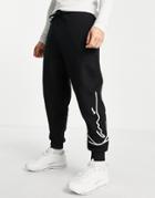 Karl Kani Signature Jersey Sweatpants In Black
