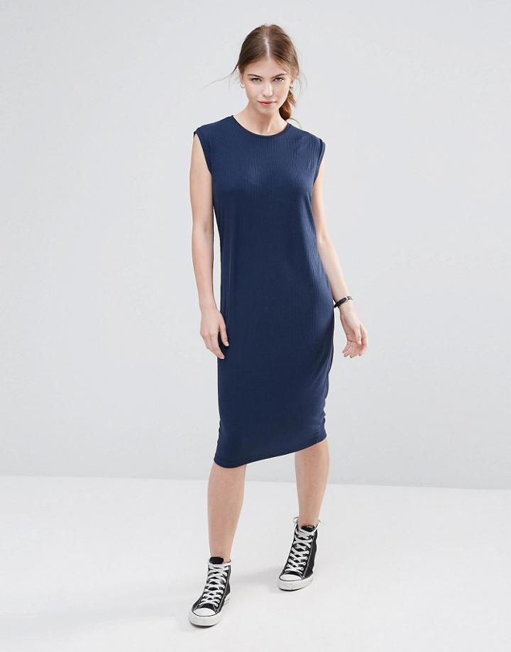 Noisy May Champ Jersey Dress - Black