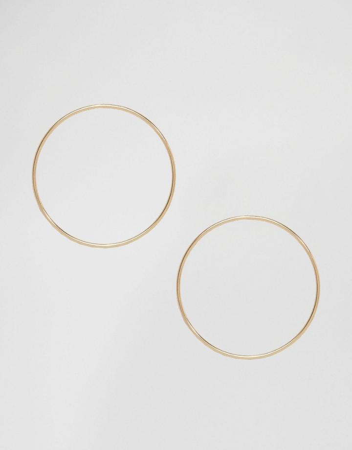 Weekday Orb Earrings - Gold