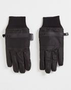 Consigned Padded Gloves In Black