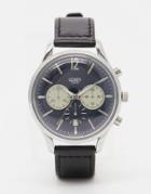 Henry London Knightsbridge Chronograph Watch In Leather - Brown