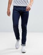 Edwin Ed-85 Slim Tapered Drop Crotch Jean Rinsed Wash - Blue