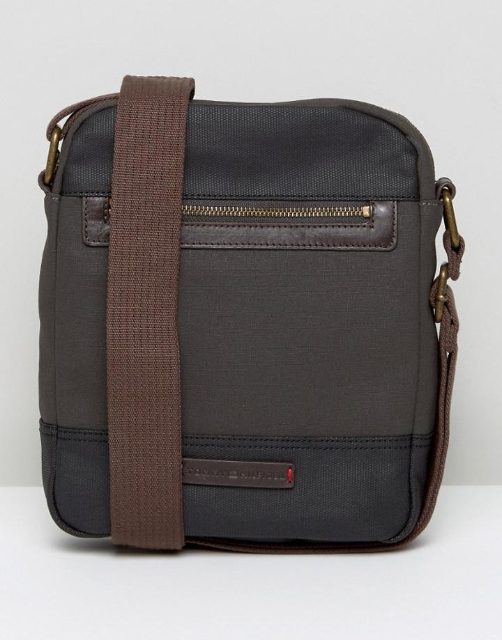 Tommy Hilfiger Slim Reporter Bag - Green