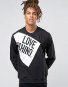 Love Moschino Side Logo Sweater - Black