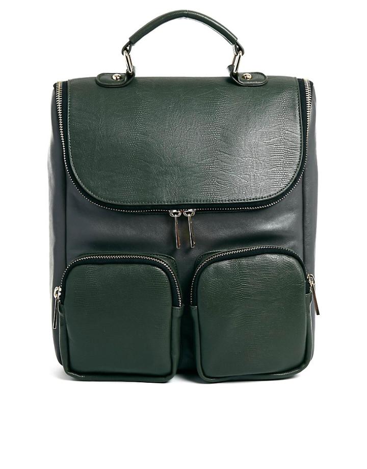 Asos Contrast Boysy Backpack - Multi