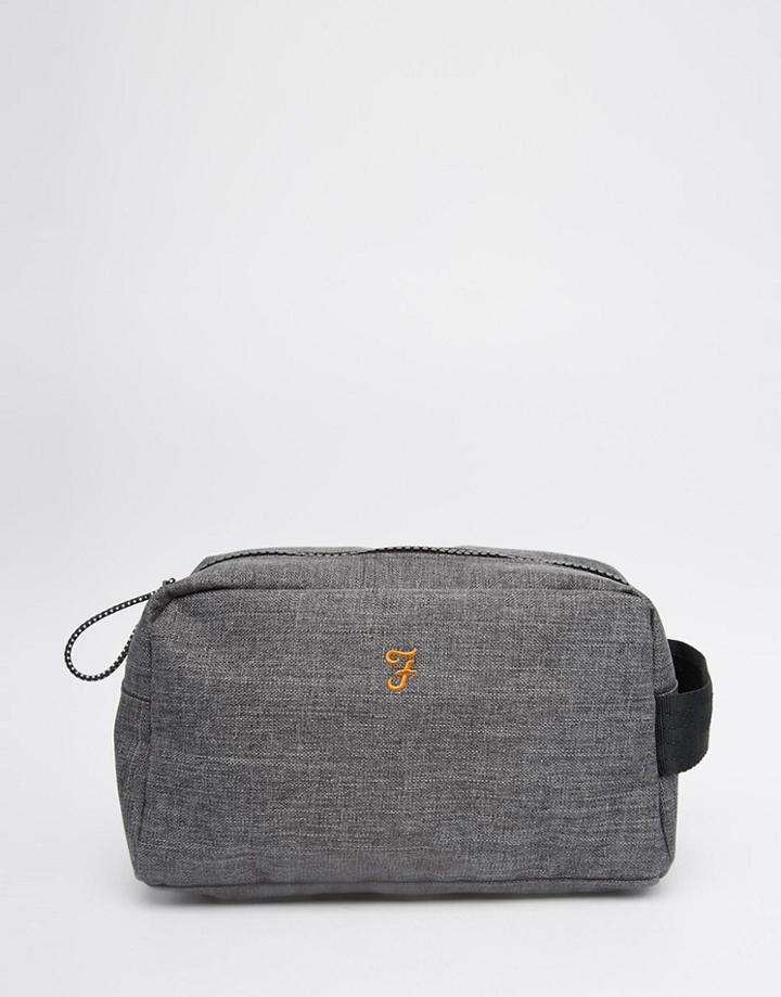 Farah Lawford Toiletry Bag - Gray