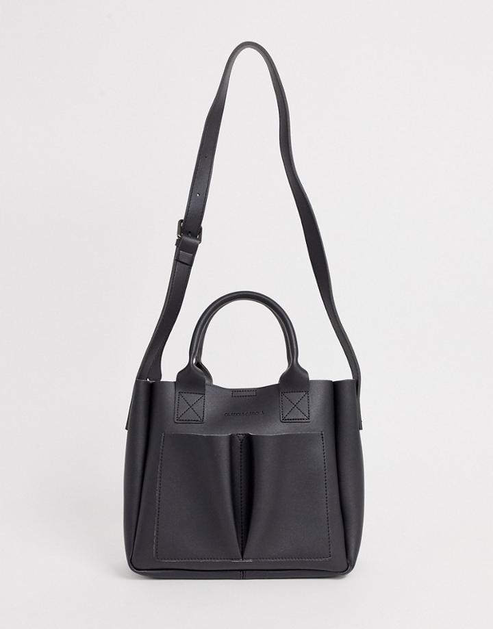 Claudia Canova Twin Pocket Grab Bag In Black