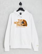 The North Face Exploration Half Dome Hoodie In White