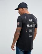 Good For Nothing T-shirt With Patches - Black