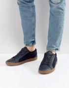 Aldo Sigrun Lace Up Sneakers In Navy - Navy