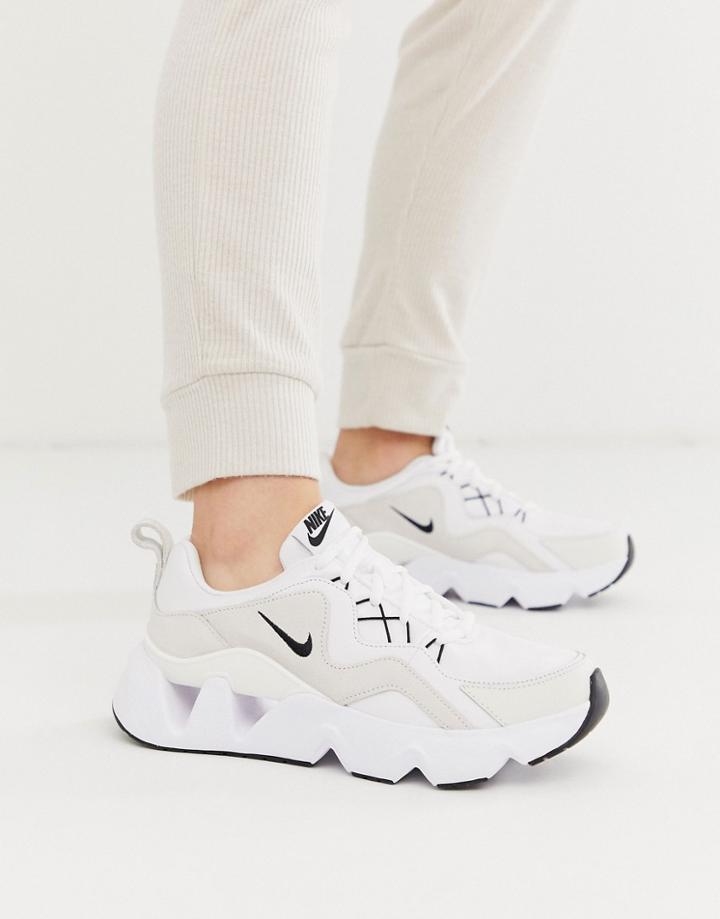 Nike White Ryz 365 Sneakers
