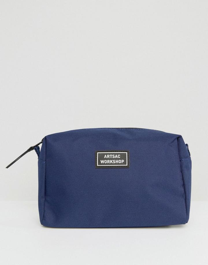 Artsac Workshop Toiletry Bag - Navy