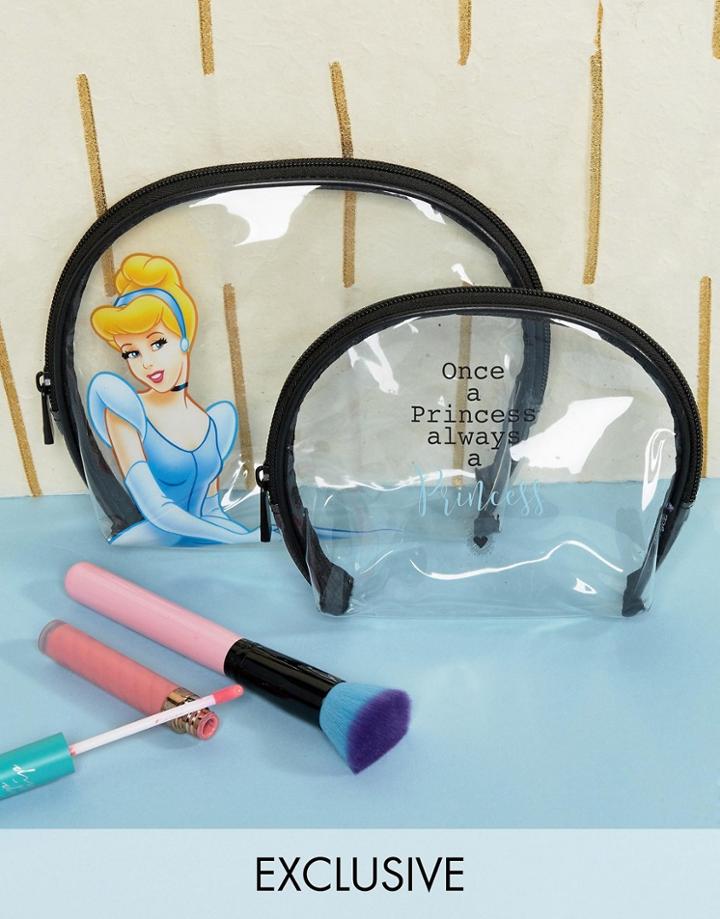 Disney Vintage Cosmetic Bag 2 Pack - Multi