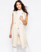 B.young Military Gilet - Whisper Pink