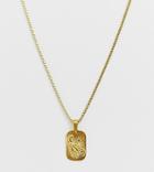 Image Gang Gold Filled Scorpio Star Sign Pendant Necklace