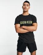 Calvin Klein Intense Power Lounge T-shirt In Black