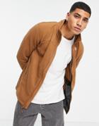 The North Face 100 Glacier Full Zip Fleece In Brown-grey