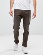 Blend Cirrus Skinny Jeans In Khaki - Green