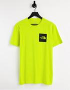 The North Face Fine T-shirt In Green