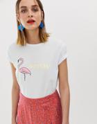 2ndday Flamingo T-shirt - White