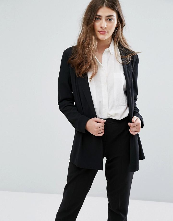 New Look Slouchy Blazer - Black