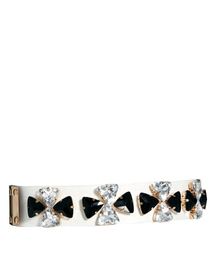 Asos Embellished Perspex Waist Belt