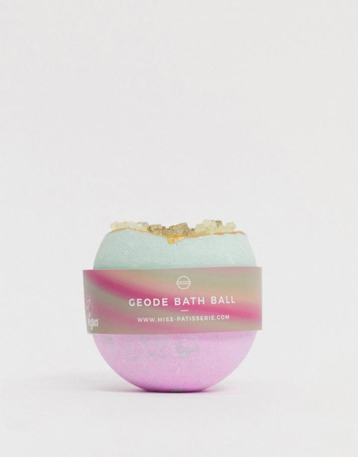 Miss Patisserie Geode Bath Ball-clear