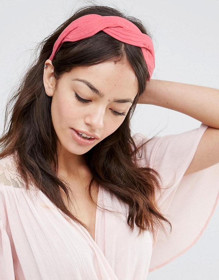Johnny Loves Rosie Maya Coral Headband - Coral