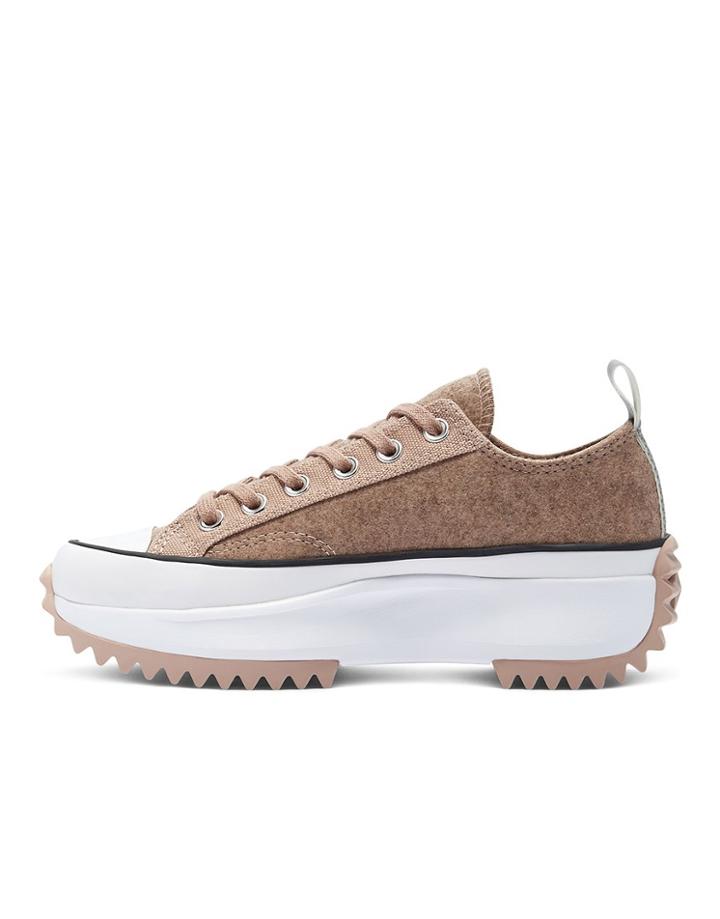 Converse Run Star Hike Ox Felt Sneakers In Pink