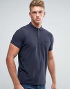 Firetrap Oil Washed Polo Shirt - Navy