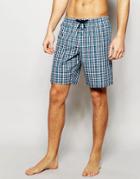 Esprit Woven Lounge Shorts In Slim Fit - Green