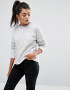 Adidas Pe 3/4 Sweater - Gray