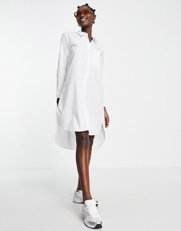 Vero Moda Shirt Dress In White