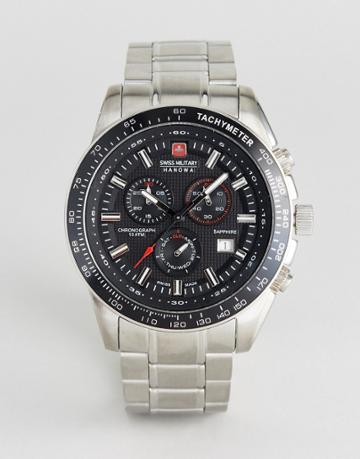 Swiss Military Cursador Watch With Stainless Steel Bracelet - Silver