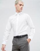 Selected Homme Water Repellent Easy Iron Regular Fit Shirt - White