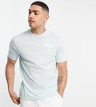 Fila Small Logo T-shirt In Pastel Blue Exclusive To Asos-blues