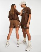 New Balance Cookie Shorts In Brown And Beige
