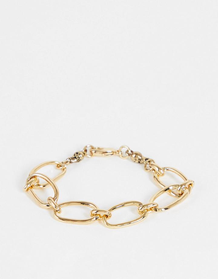 Bolongaro Trevor Chunky Link Bracelet In Gold