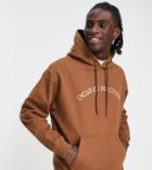 Deus Ex Machina Mandala Backprint Heavyweight Hoodie In Brown Exclusive To Asos