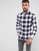 Only & Sons Shirt In Slim Fit Brushed Check - Red