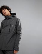 Billabong All Day Snow Jacket In Dark Gray - Gray