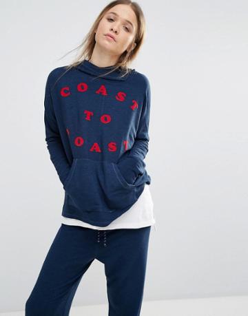Sundry Coast To Coast Hoody - Navy