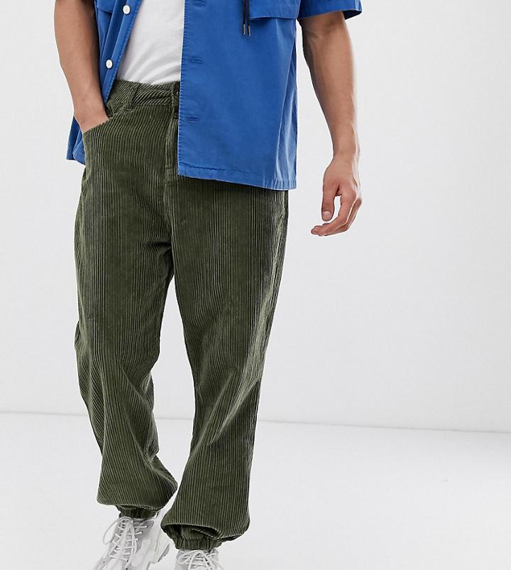 Collusion Cuffed Cord Pants