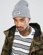Napapijri Tier 1 Firin Beanie In Gray - Gray