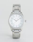Armani Exchange Silver Glitz Nicolette Watch - Silver